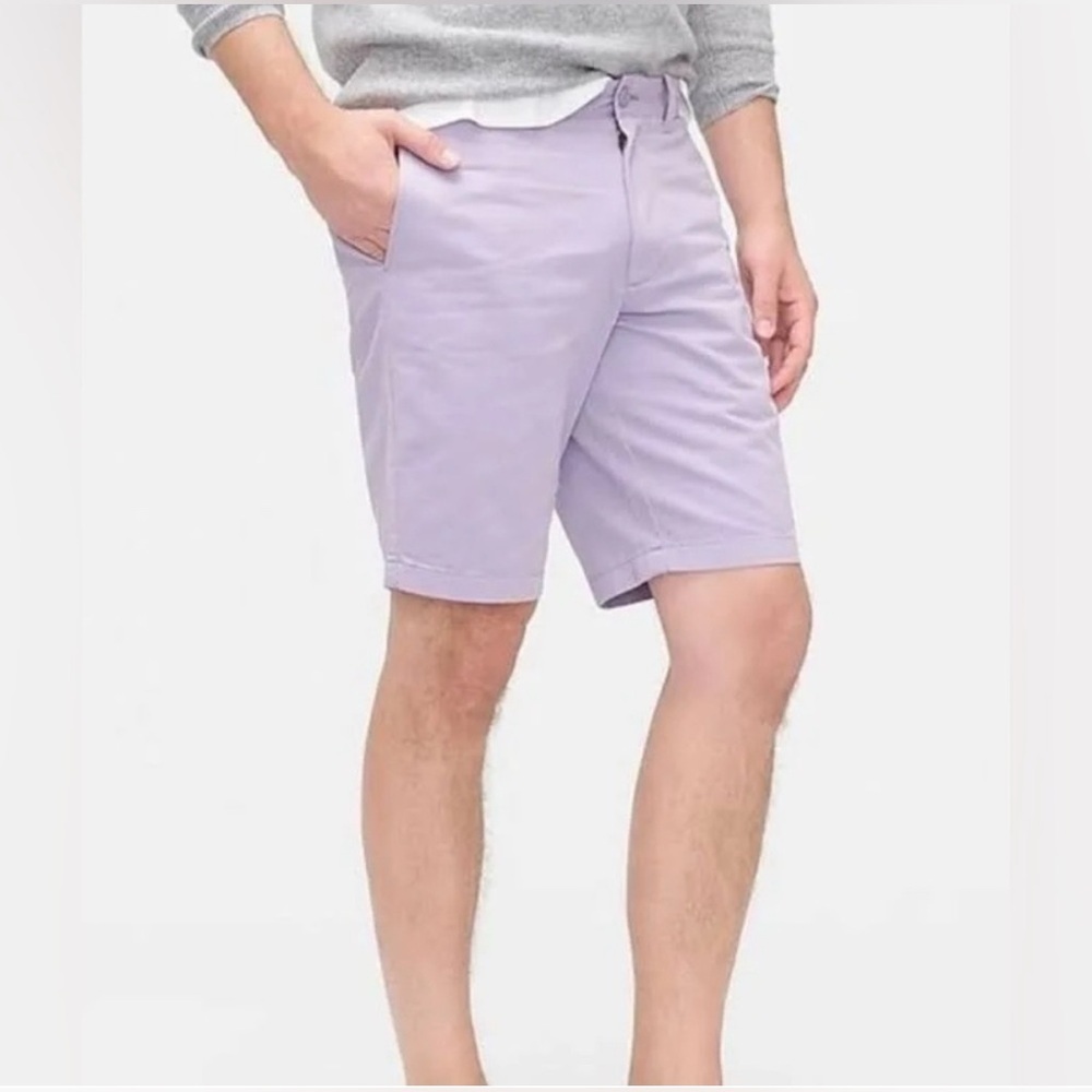 J Crew‎ Shorts Mens 40 Purple Lavender  Casual Chino Pocket Preppy 9” Inseam NWT